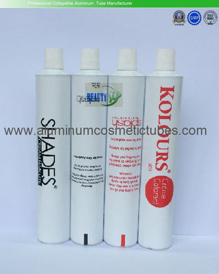 China Internal Coatings Lotion Tube Containers , 30ml 50ml Aluminum Tube Cosmetic Packaging supplier