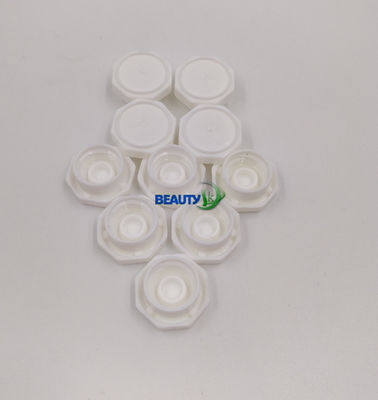 China M11 PE PP Octagon Plastic Screw Caps For Open Nozzle Cosmetic Aluminum Tubes supplier